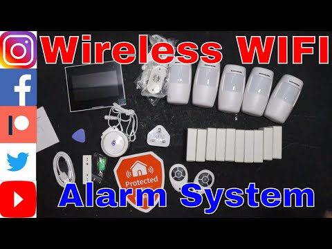 Intelligent Wireless Wifi Alarm System - Automatic Home Security (Staniot Tuya)