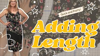 How to Add Length to a Dress