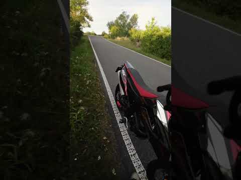 Aprilia sx 125 with malossi 166cc and EXC 450 muffler 🗣🔥🤤#supermoto #bikelife #bold #apriliasx125