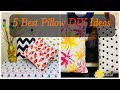 5 Best DIY Pillow And Home Decor II 5 Minute Crafts
