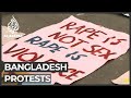Bangladesh Hundreds Protest Over Viral Video Of Attack On Woman