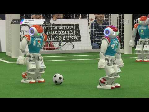 SPL: Luxembourg United – nomadZ (Semifinal Challenge Shield) [RoboCup German Open 2017]