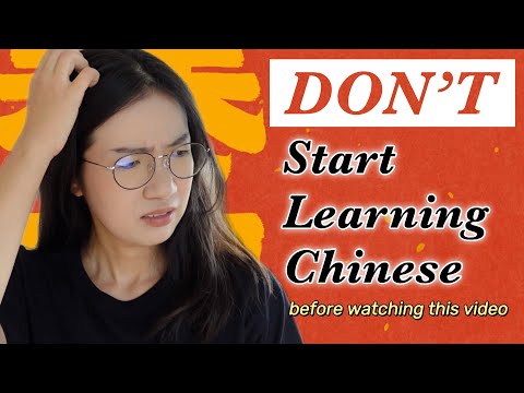 DON'T Start Learning Chinese Before Watching This Video