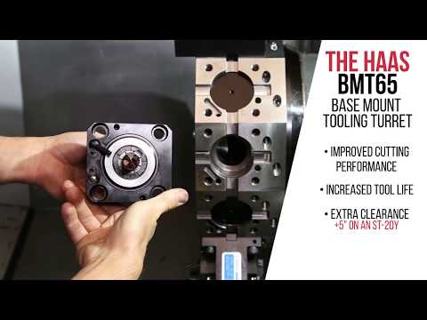 The BMT65 Turret and Live Tooling for Haas Lathes