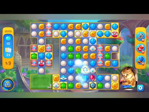 Fishdom 2022, no Boosters,  10105  level  -  прохождение без бустеров,  10105  уровень.