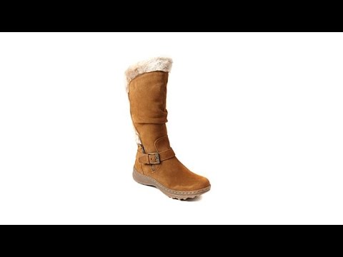 PureSole "Amanda" Suede WaterResistant Tall Boot