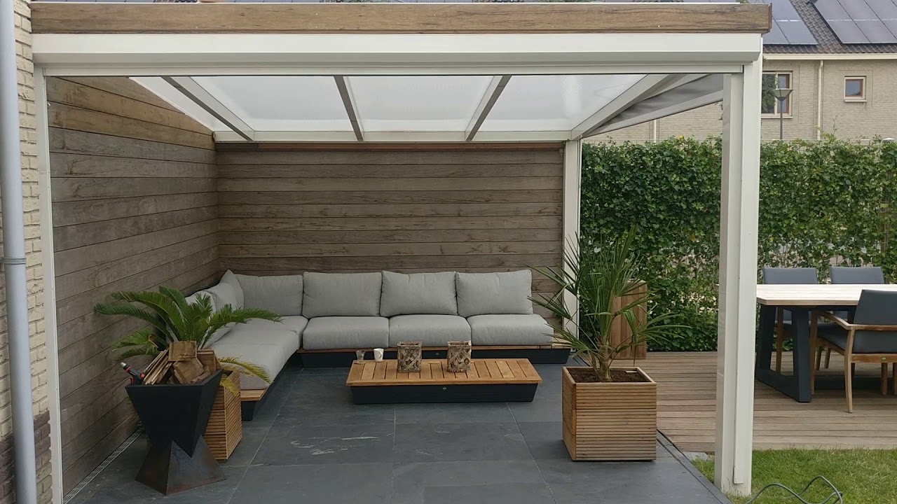 Verandazeil Elektrisch aangedreven met Somfy motor