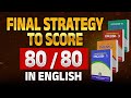 Final Strategy To Score 80 80 In English Viralvideo Chse12th Boardexam English