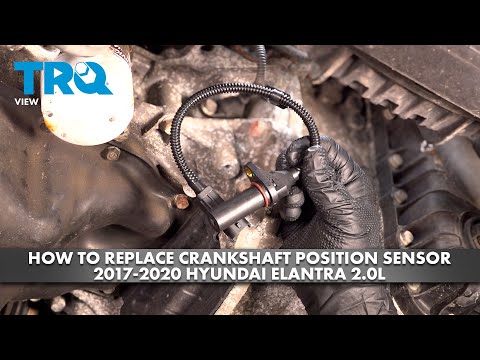 How to Replace Crankshaft Position Sensor 2017-2020 Hyundai Elantra 2.0L