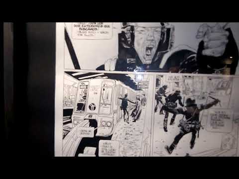 AmadoraBD comics festival art exhibit: veteran Spanish artist Alfonso Font