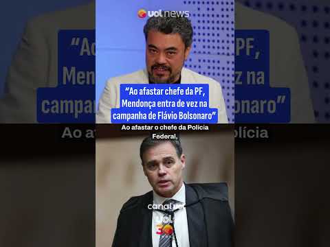Ao afastar chefe da PF, Mendonça entra de vez na campanha de Flávio Bolsonaro, avalia Sakamoto