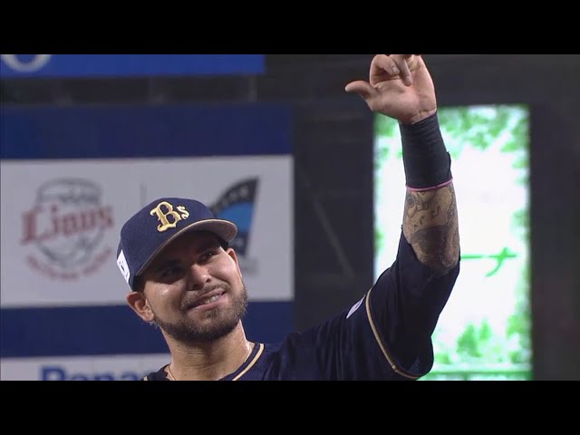 バファローズ・ロメロ選手ヒーローインタビュー 2018/6/26 L-Bs