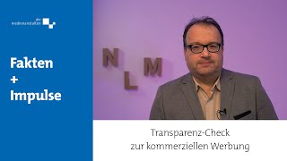 Transparenz-Check zur kommerziellen Werbung - Prof. Christian Krebs (K