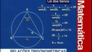 C 11 - Relações Trigonométricas nos Triângulos Quaisquer - Matemática - Vestibulando Digital