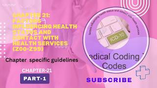 ICD 10 CM Chapter 21 Coding Guidelines