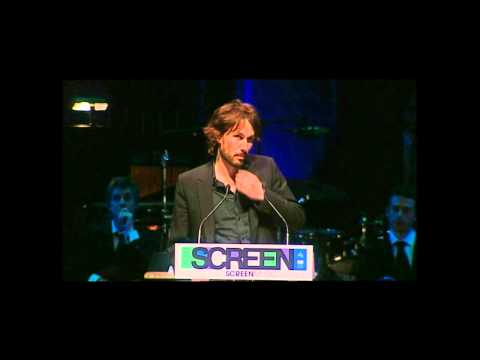 Jed Kurzel accepting Best Feature Film Score at the 2011 APRA/AGSC Screen Music Awards