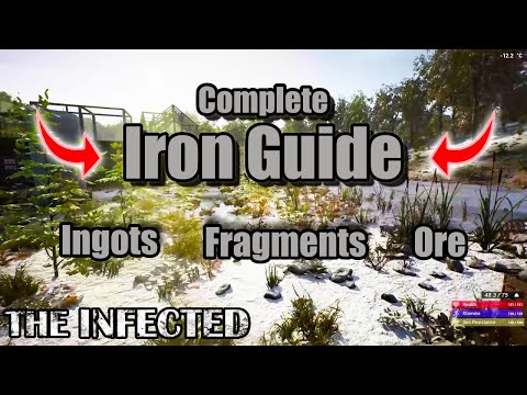 HOW TO Get IRON Ingots, Fragments and Ore! | The Infected Tutorial