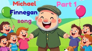 “Michael Finnegan Song 🎵 | Funny Nursery Rhyme for Kids | Sing Along with Lyrics”