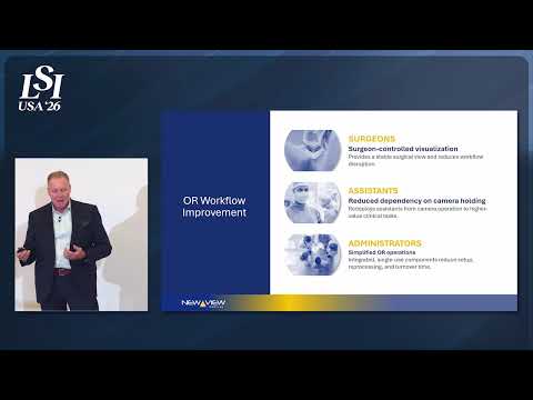 Sean McNerney, New View Medical - Single-use laparoscopic imaging access system | LSI USA '26