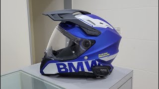 BMW GS Pure helmet-Lut and ConnectedRide Com U1