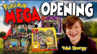 Opening packs from EVERY SET so far in the MEGA ERA