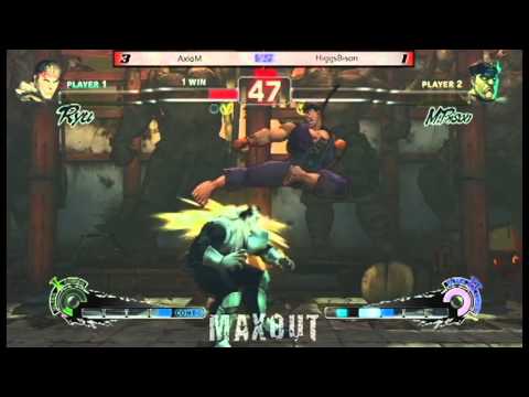 SSF4:AE Ver. 2012 FT5 Money Match - AxioM (Ryu) vs. HiggsBison (M. Bison)