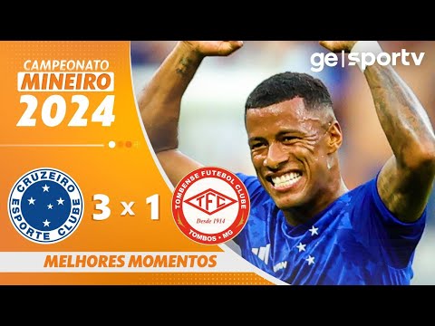 Gols e lances de Cruzeiro x Tombense