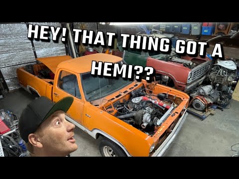 Hemi swapped D100 beater truck