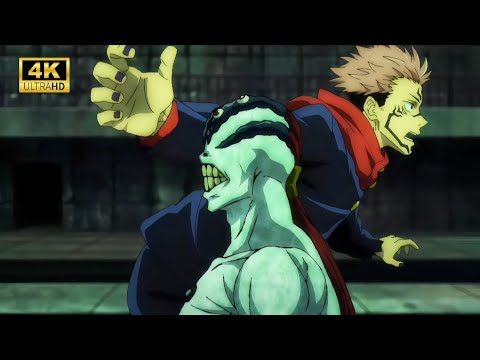 Sukuna vs Special Grade Fight ( 4K , 60fps ) | Jujutsu Kaisen Badass Moment in Hindi