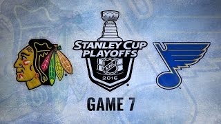 Blues take series with 3-2 Game 7 win over Blackhawks