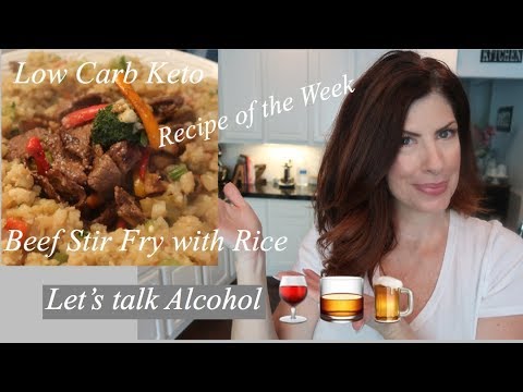 Low Carb Keto Beef Stir Fry w Rice Recipe of the Week