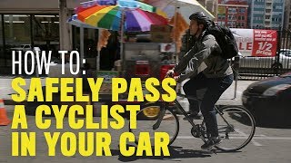 How to Safely Pass a Cyclist