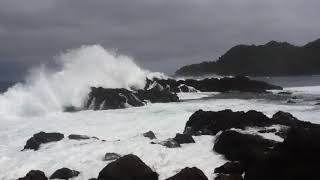 preview picture of video 'Amazing Laswitan during typhoon Samuel,Cortes,Surigao'