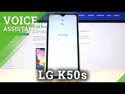 How to Turn On Hey Google Option in LG K50s – Activate Hey Google Voice Assistant