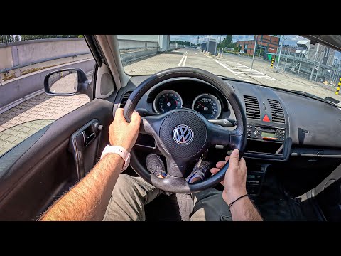 2001 Volkswagen Polo [1.4 16V 75HP] |0-100| POV Test Drive #1771 Joe Black