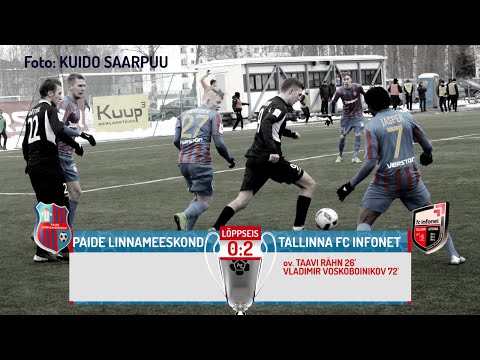 1. voor 2016: Paide Linnameeskond - Tallinna FC Infonet 0:2 (0:1)