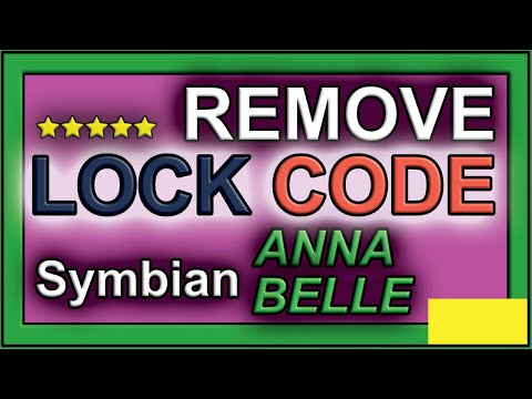 Remove Lock Code on Symbian Anna Belle
