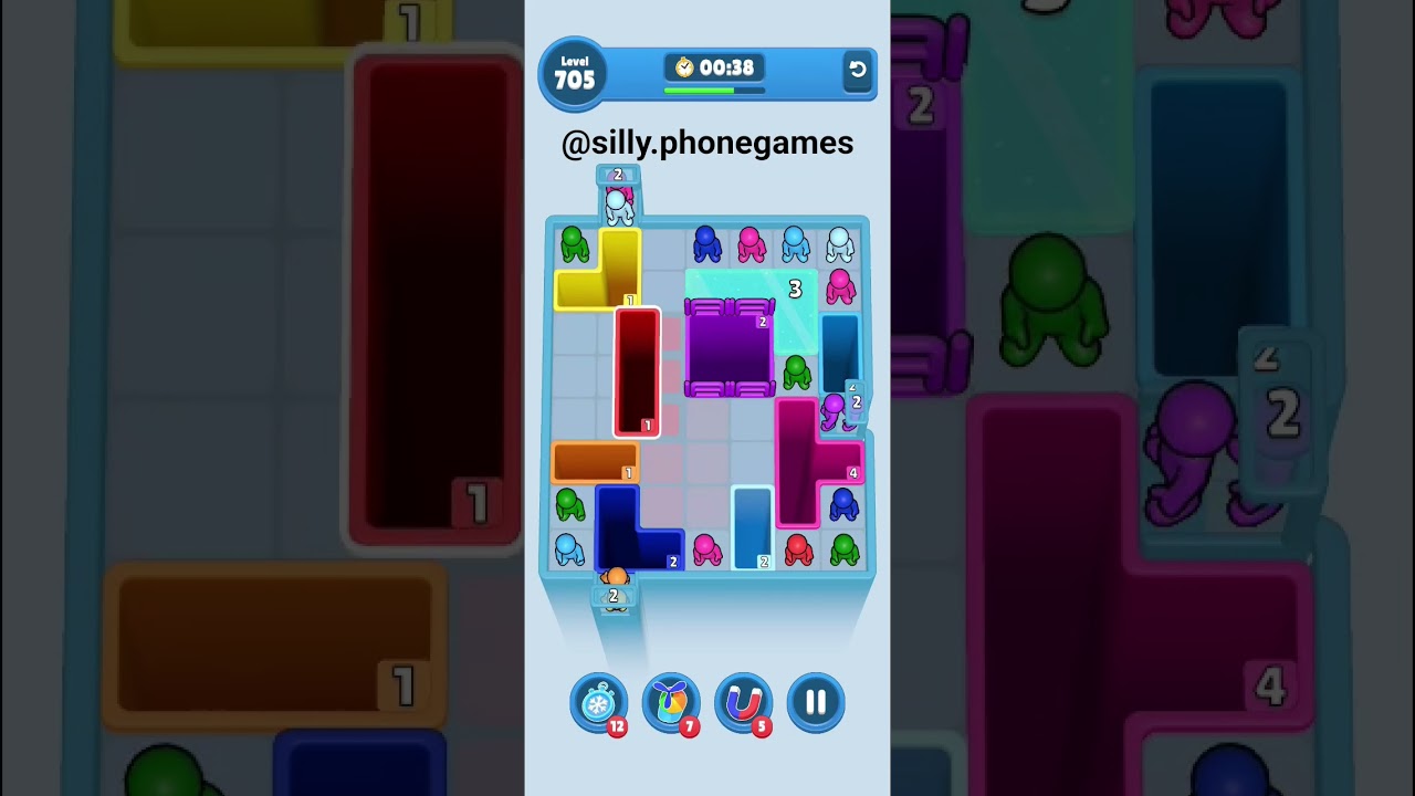 Drop Away Level 705 Walkthrough Solution