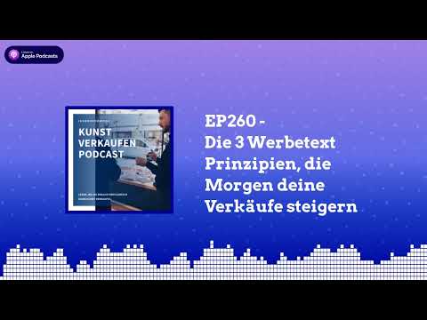 3 Copywriting Principles That Will Boost Your Sales Tomorrow | Selling Art Podcast EP260