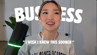 Things you need to know before you start your business | Luna Tsutsue Share Sesh