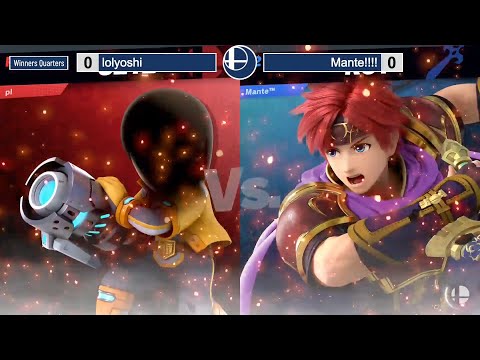 SC 2021 Arcadian - lolyoshi (Mii Gunner) VS Mante!!!! (Roy) - SSBU Losers 9th