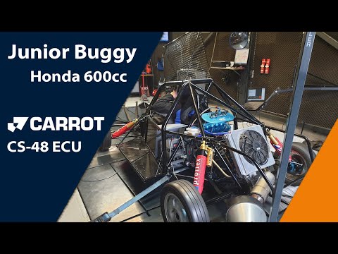Honda 600cc Junior Buggy Autocross Carrot CS-48 ECU Dyno