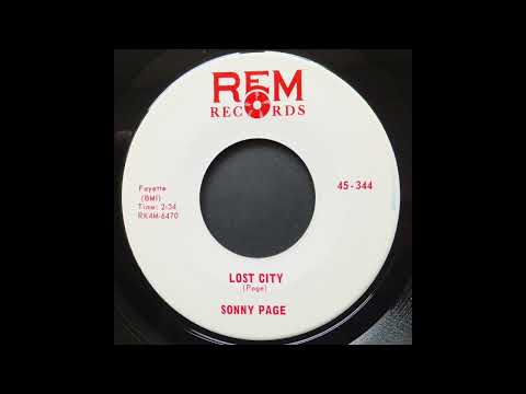 Sonny Page - Lost City - REM - 1964 - Lexington Ky gospel-tinged country
