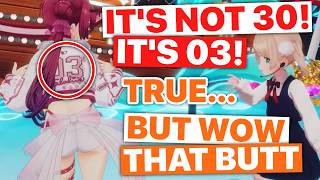 Marine's New Outfit Is Not "30" (Feat. Shigure Ui, Houshou Marine / Hololive) [Eng Subs]