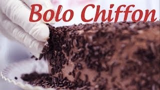 Bolo chiffon de chocolate (passo a passo) - Emilia Leiko
