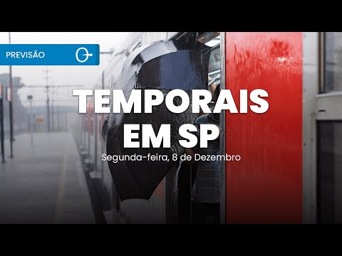 Chuva Forte em SP, RJ e Sul do Brasil, Risco de Temporais e Granizo | Previsão 08/12/2025