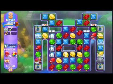 Wonka's World of Candy Level 465 - NO BOOSTERS + FULL STORY 🍫 | SKILLGAMING ✔️