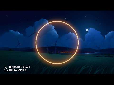 The Best SLEEP Music {Deeply Relaxing} Binaural Beats DELTA "Midnight Waves"