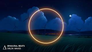 The Best SLEEP Music {Deeply Relaxing} Binaural Beats DELTA Midnight Waves