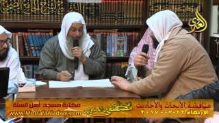 مناقشة الأبحاث والأحاديث بمكتبة مسجد أهل السنة بمنية سمنود 22 03 2017 5